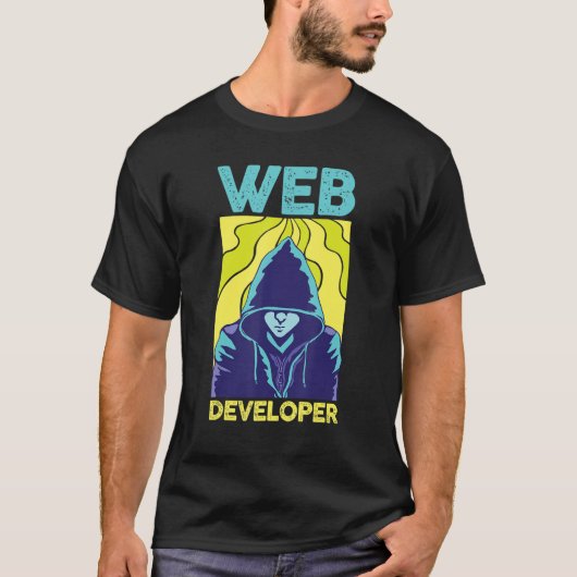 Programmeercodering Taal Web Devel T-shirt (Voorkant)