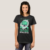 Programmeercoderingsleven is beter als software de t-shirt (Voorkant volledig)