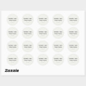 Programmeerderquote van gisteren logica, vandaag e ronde sticker (Vel)