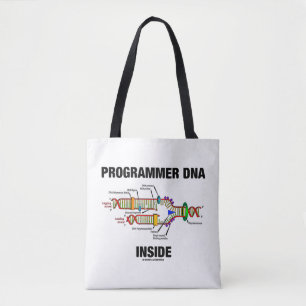 ProgrammeerDNA in de Moleculaire Biologie-Humor Tote Bag
