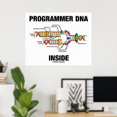 ProgrammeerDNA Inside (DNA-replicatie) Poster (Thuiskantoor)