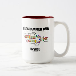 ProgrammeerDNA Inside (DNA-replicatie) Tweekleurige Koffiemok