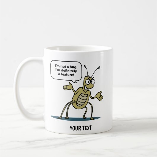 Programmeerfunctie Bug Koffiemok (Links)