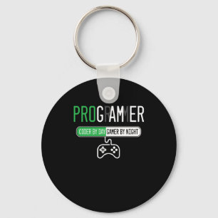 Programmeergamer Gamer Coder Developer PC IT Gift Sleutelhanger