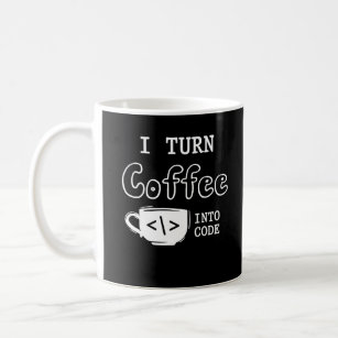 Programmeerkaart Coffee Joke Software Codeur Koffiemok