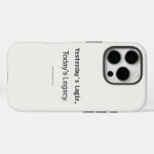 Programmeerquote van gisteren, Erfenis van vandaag Case-Mate iPhone Case (Achterkant (horizontaal))