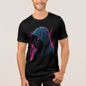 Programmeersticker - Leuke code- en techdesign Tri-Blend Shirt (Voorkant)