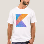  programmeertaal Kotlin T-shirt (Voorkant)