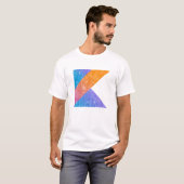  programmeertaal Kotlin T-shirt (Voorkant volledig)