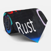 Programmeertalen Kleurrijk ontwerp Stropdas (Opgerold)