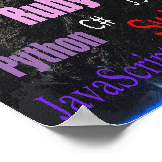 Programmeertalen Poster (Hoek)