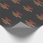 Programmeervader IT Nerd Admin Coder Vader Compute Cadeaupapier (Hoek)