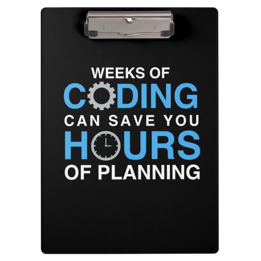 Programmeerweken Klembord (Voorkant)