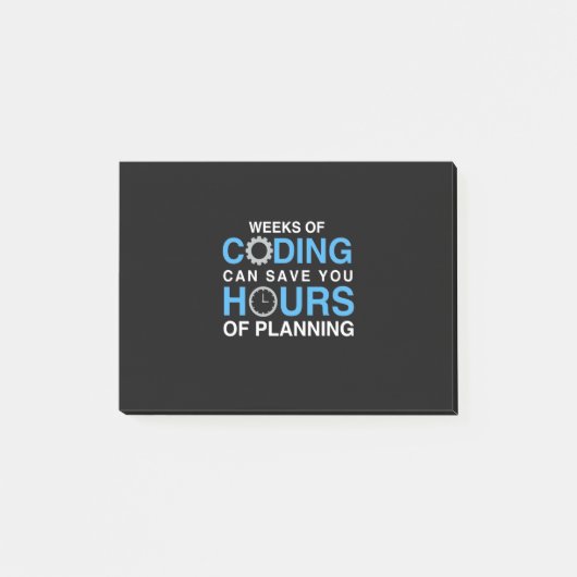 Programmeerweken Post-it® Notes (Voorkant)