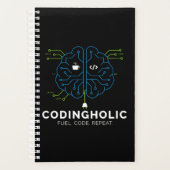 Programmer Brain Coding Daily Planner (Voorkant)