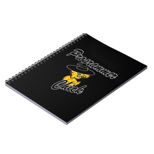 Programmer Chick #4 Notitieboek (Linkerzijde)