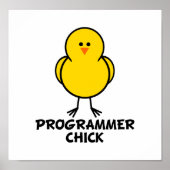 Programmer Chick Poster (Voorkant)