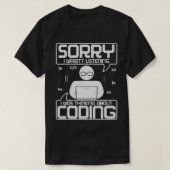 Programmer Coder Software Web Developer Coding Com T-shirt (Design voorkant)