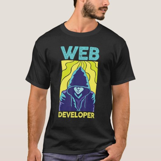 Programmer Coding  Programming Language  Web Devel T-shirt (Voorkant)