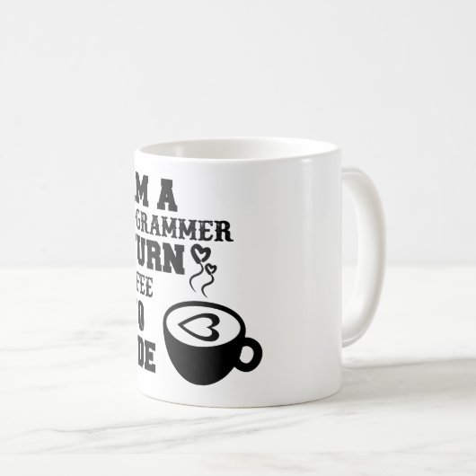 Programmer - Coffee Koffiemok (Voorkant rechts)