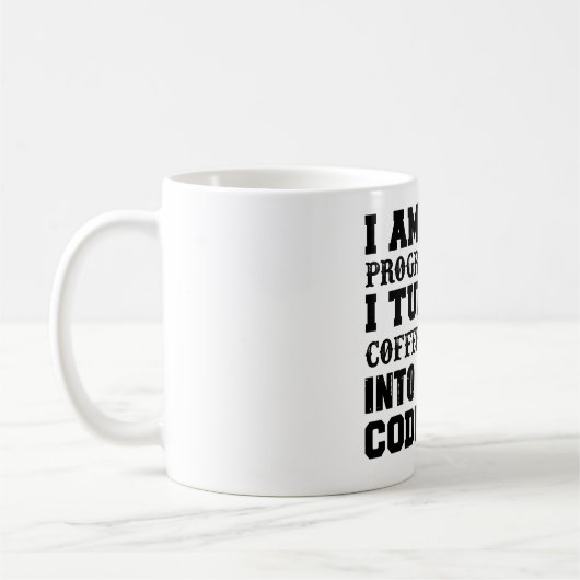 Programmer - Coffee Koffiemok (Links)