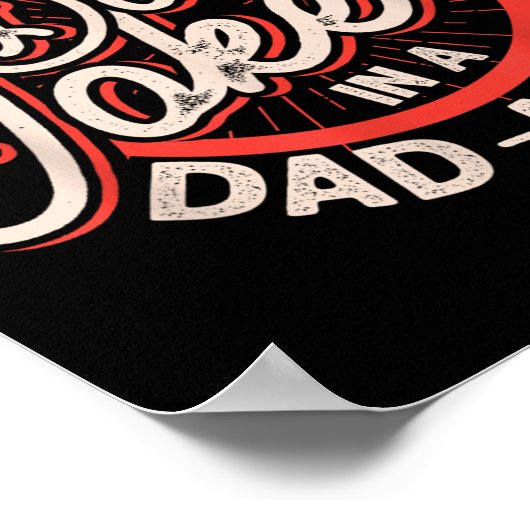 Programmer Dad Nerdy Father Database Geeky Dad Jok Poster (Hoek)