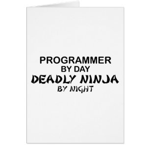 Programmer Deadly Ninja bij nacht