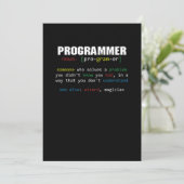 Programmer Definition Coder Programming Coding Gif Kaart (Staand voorkant)