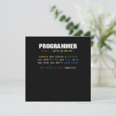 Programmer Definition Coder Programming Coding Gif Kaart (Staand voorkant)