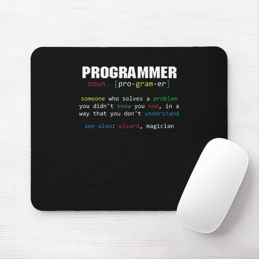 Programmer Definition Coder Programming Coding Gif Muismat (Met muis)