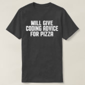 Programmer Developer Funny, geef codeadvies voor T-shirt (Design voorkant)