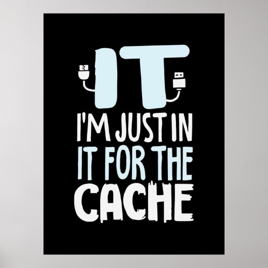 Programmer enkel in IT voor het geheime voorgeheug Poster (Voorkant)