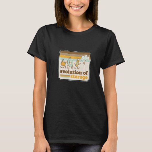 Programmer - evolutie opslagpremie t-shirt (Voorkant)