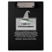 Programmer Funny Definition Klembord (Voorkant)