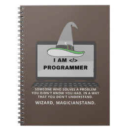 Programmer Funny Definition Notitieboek