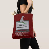 Programmer Funny Definition Tote Bag (Dichtbij)