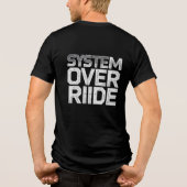 Programmer Hacker Design Tri-Blend Shirt (Achterkant)