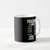 Programmer Hourly Rate Software Development Coder Koffiemok (Voorkant rechts)