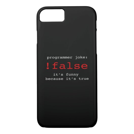 PROGRAMMER JOKE Case-Mate iPhone CASE (Achterkant)