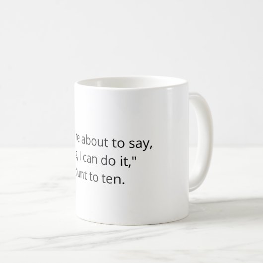 Programmer Joke mug - If you're about to say... Koffiemok (Voorkant rechts)
