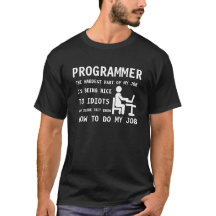 PROGRAMMER - Leuk voor idioten die denken...