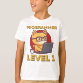 Programmer Level 1 T-shirt (Voorkant)