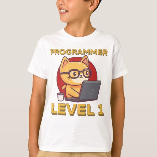 Programmer Level 1 T-shirt (Voorkant)