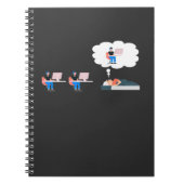 Programmer Life IT Computer Scientist Workaholic Notitieboek (Voorkant)