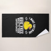 Programmer maakt software gratis badhanddoek (Badhanddoek)