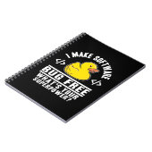 Programmer maakt software gratis notitieboek (Linkerzijde)
