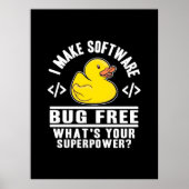 Programmer maakt software gratis poster (Voorkant)