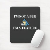 Programmer Mouse Pad – Not a Bug, Just a Feature Muismat (Met muis)