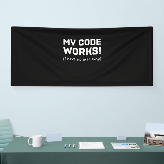 Programmer My Code Works Spandoek (Beurs)
