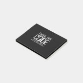 Programmer schrijft Code zonder bugs Post-it® Notes (Schuin)